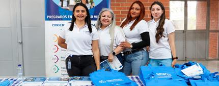 UNINCOL presenta su oferta académica en la feria universitaria «Yo Quiero Ser: ¡Proyéctate, Atrévete, Elige!»